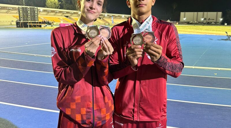 Agrega Sonora Seis Medallas En Etapa Nacional De Atletismo