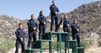 Contribuye Unidad K9 de Policía Estatal en acciones de prevención del delito en Sonora