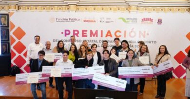 Gobierno de Sonora reconoce a jóvenes e integrantes de comités ciudadanos